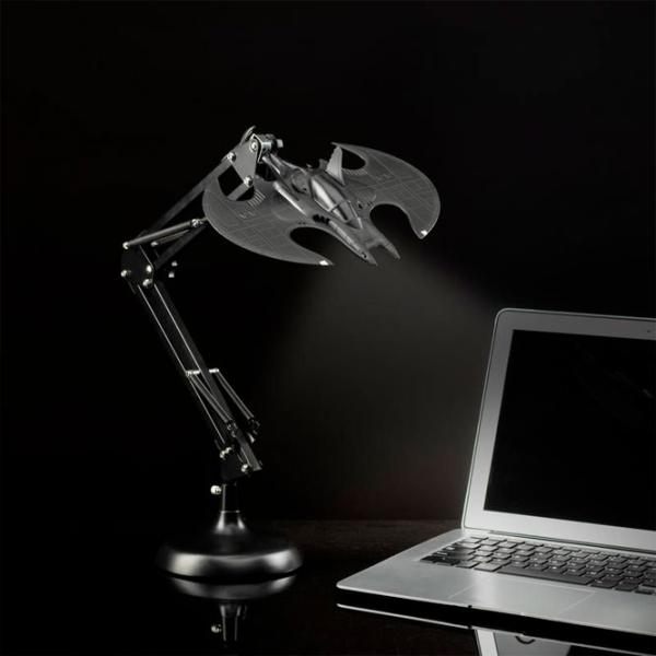 Lampă de masă fan Paladone Batwing Posable Desk V2 Black photo 2
