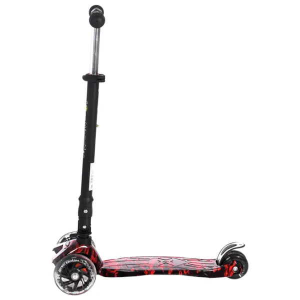 Trotinetă pentru copii cu trei roți Lorelli Rapid (10390040013) 50 kg/ Red photo 2