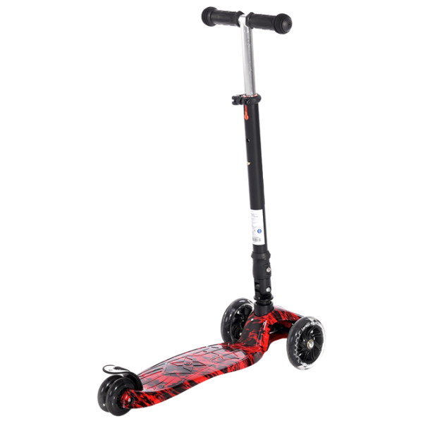 Trotinetă pentru copii cu trei roți Lorelli Rapid (10390040013) 50 kg/ Red photo 3