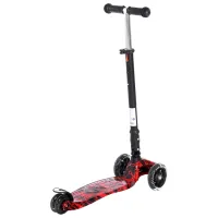 Trotinetă pentru copii cu trei roți Lorelli Rapid (10390040013) 50 kg/ Red photo 3