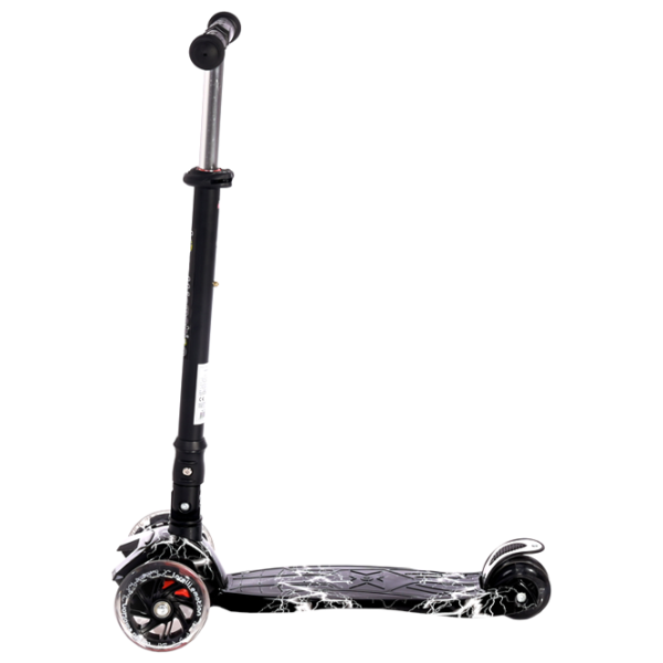 Trotinetă pentru copii cu trei roți Lorelli Rapid (10390040015) 50 kg/ Black photo 2