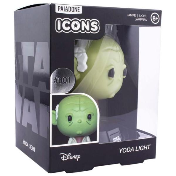 Настольная лампа фан Paladone Yoda Icon V2 Зелёный photo 2