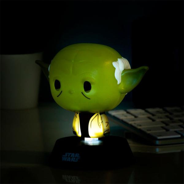 Настольная лампа фан Paladone Yoda Icon V2 Зелёный photo 5