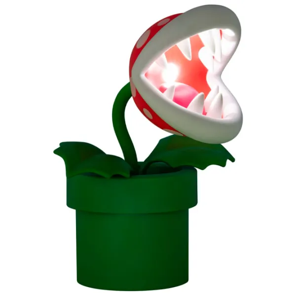 Настольная лампа фан Paladone Piranha Plant Posable V3 Красный photo 2 Настольная лампа фан Paladone Piranha Plant Posable V3 Красный photo 2
