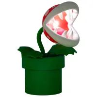Настольная лампа фан Paladone Piranha Plant Posable V3 Красный photo 2