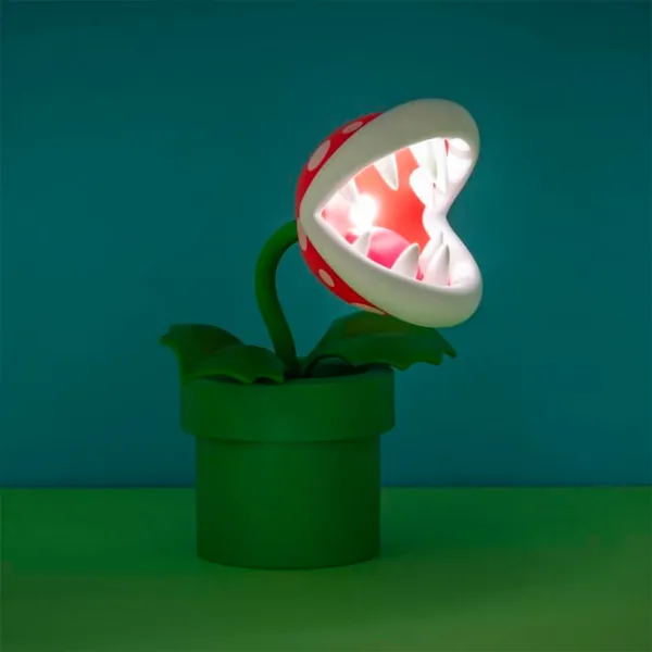 Настольная лампа фан Paladone Piranha Plant Posable V3 Красный photo 4 Настольная лампа фан Paladone Piranha Plant Posable V3 Красный photo 4