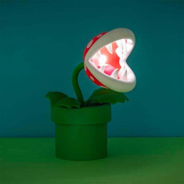 Настольная лампа фан Paladone Piranha Plant Posable V3 Красный photo 4 Настольная лампа фан Paladone Piranha Plant Posable V3 Красный photo 4