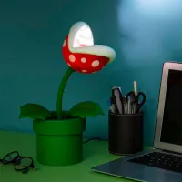 Настольная лампа фан Paladone Piranha Plant Posable V3 Красный photo 5