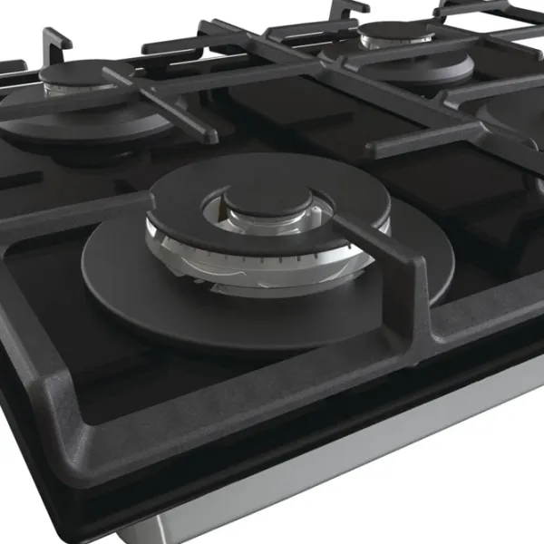 Plită încorporabilă pe gaz Gorenje GTW 641 EB Black photo 6