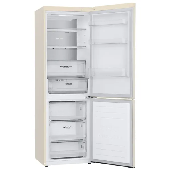 Холодильник LG GA-B509MEQM  384 л / 203 cm / Бежевый photo 4