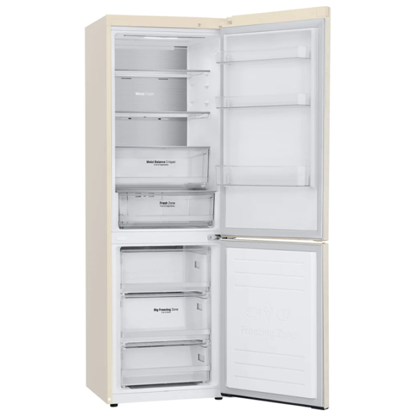 Холодильник LG GA-B509MEQM  384 л / 203 cm / Бежевый photo 4