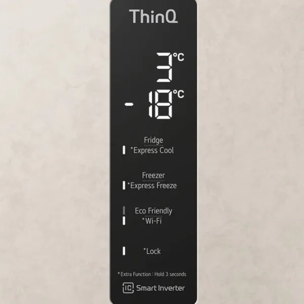 Холодильник LG GA-B509MEQM  384 л / 203 cm / Бежевый photo 7