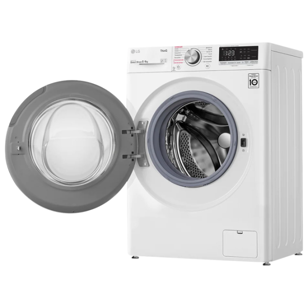 Mașină de spălat cu uscător LG F2V5NG0W Automată/ 6 kg/ White photo 3