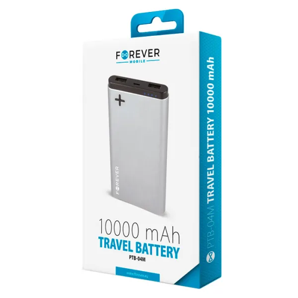 Power Bank Forever PTB-04M 10000 мАч/ Серый photo 4