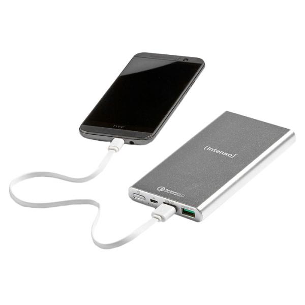 Power Bank Intenso Q10000 10000 mAh/ Silver photo 2