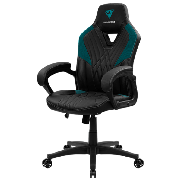 Scaun Gaming ThunderX3 DC1 Cyan Black photo 6