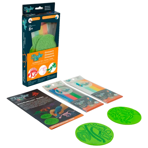 Набор филамента 3Doodler Start Doodle Block Kit Dinosaurus Разноцветный photo 3