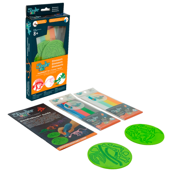 Набор филамента 3Doodler Start Doodle Block Kit Dinosaurus Разноцветный photo 3