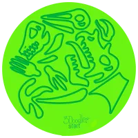 Filament kit 3Doodler Start Doodle Block Kit Dinosaurus Multicolor photo 4