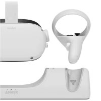 Staţie de încărcare ochelari VR şi controlere Anker Y1010 Oculus Quest 2/ White photo 3