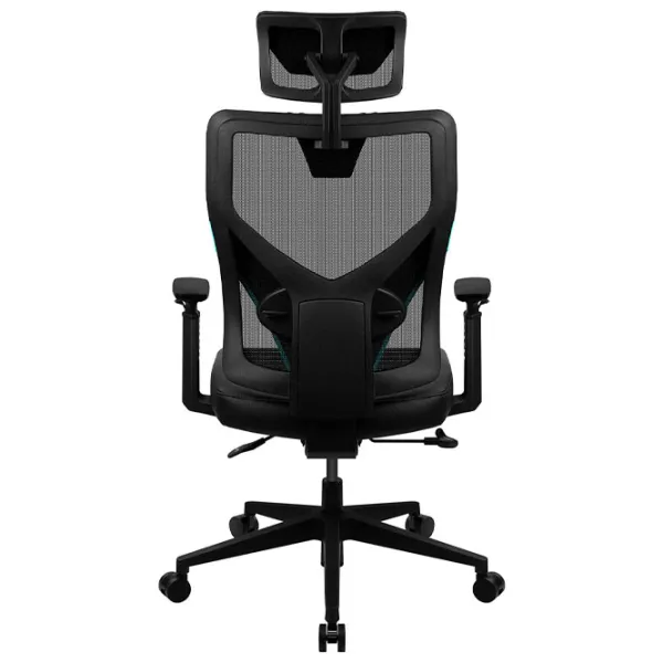 Scaun Gaming ThunderX3 Yama1 Cyan Black photo 2