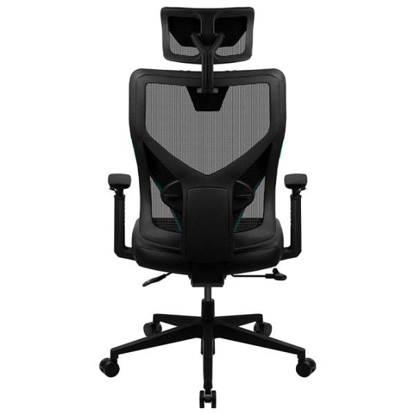 Scaun Gaming ThunderX3 Yama1 Cyan Black photo 2
