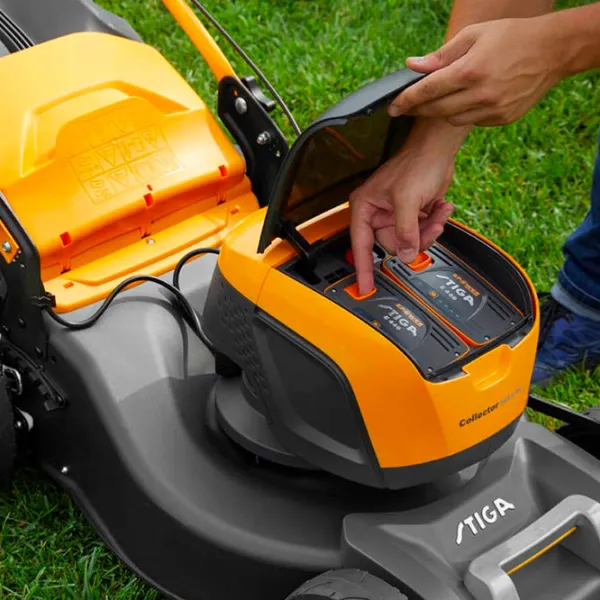 Газонокосилка аккумуляторный STIGA Collector 548 S AE kit Самоход photo 5