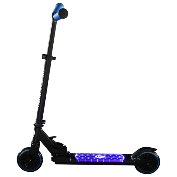 Детский двухколёсный самокат Qplay Honeycomb (185189) 50 кг/ Синий photo 2