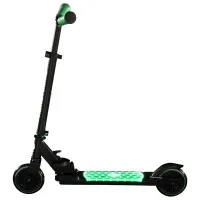 Trotinetă pentru copii cu două roți Qplay Honeycomb (185196) 50 kg/ Green photo 2