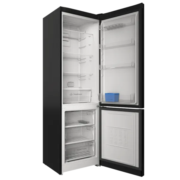 Frigider Indesit ITS 5200 B cu congelator jos 324 l / 196 cm / Black photo 3