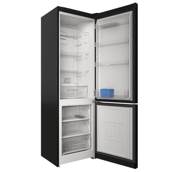 Frigider Indesit ITS 5200 B cu congelator jos 324 l / 196 cm / Black photo 3