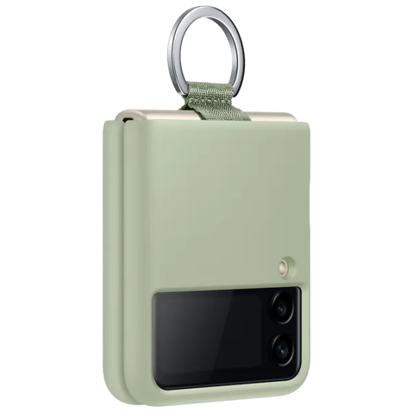 Чехол для смартфона Samsung Galaxy Flip3 Samsung/ Back/ TPU/ Оливковый Зелёный photo 4
