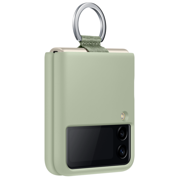 Чехол для смартфона Samsung Galaxy Flip3 Samsung/ Back/ TPU/ Оливковый Зелёный photo 4