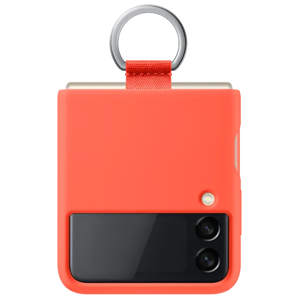 Husă pentru smartphone Samsung Galaxy Flip3 Samsung/ Back/ TPU/ Coral Red photo 3