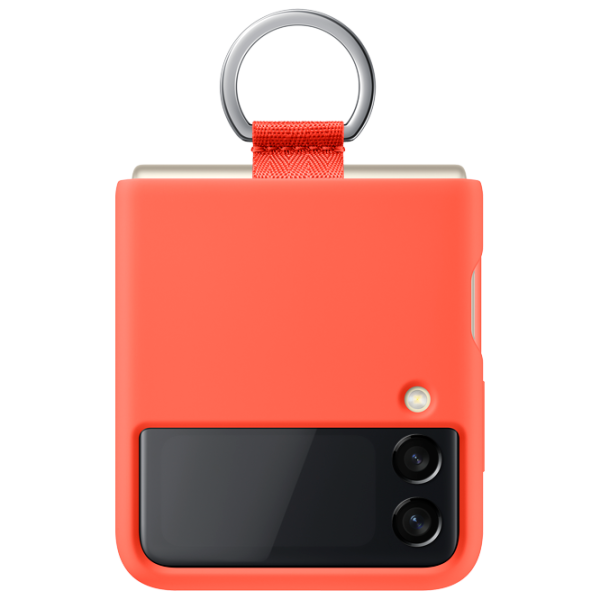 Husă pentru smartphone Samsung Galaxy Flip3 Samsung/ Back/ TPU/ Coral Red photo 3