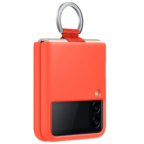 Husă pentru smartphone Samsung Galaxy Flip3 Samsung/ Back/ TPU/ Coral Red photo 4