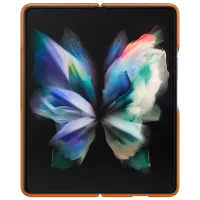 Husă pentru smartphone Samsung Galaxy Fold3 Samsung/ Back/ Piele/ Camel Brown photo 3