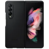 Чехол для смартфона Samsung Galaxy Fold3 Samsung/ Back/ Кожа/ Черный photo 2