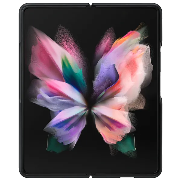 Чехол для смартфона Samsung Galaxy Fold3 Samsung/ Back/ Кожа/ Черный photo 3