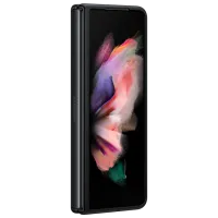 Чехол для смартфона Samsung Galaxy Fold3 Samsung/ Back/ Кожа/ Черный photo 4