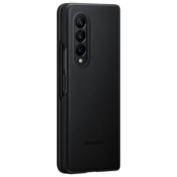 Чехол для смартфона Samsung Galaxy Fold3 Samsung/ Back/ Кожа/ Черный photo 5