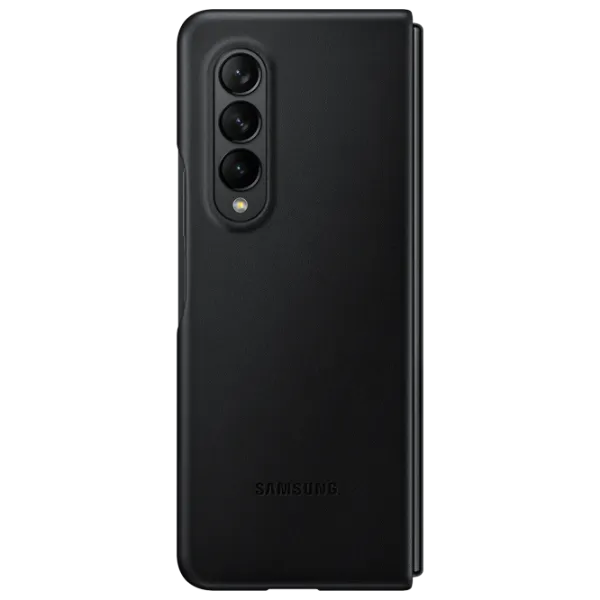 Чехол для смартфона Samsung Galaxy Fold3 Samsung/ Back/ Кожа/ Черный photo 6