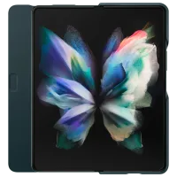 Husă pentru smartphone Samsung Galaxy Fold3 Samsung/ Flip Cover/ Piele/ Green photo 4