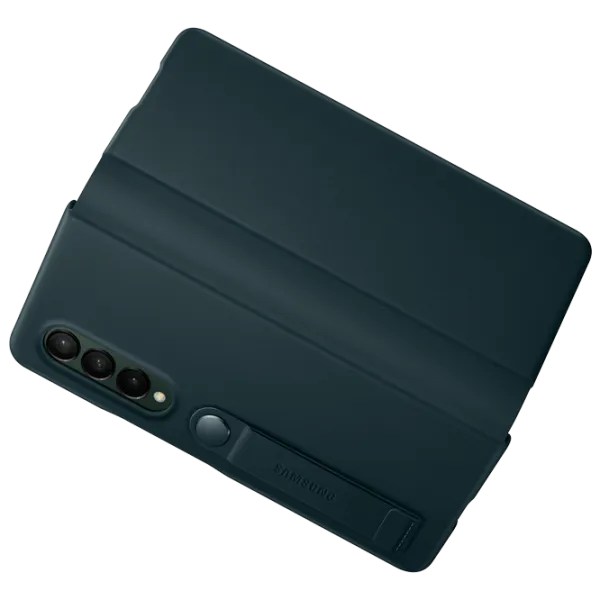 Чехол для смартфона Samsung Galaxy Fold3 Samsung/ Flip Cover/ Кожа/ Зелёный photo 5