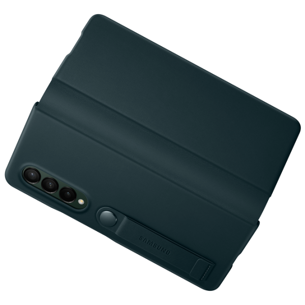 Чехол для смартфона Samsung Galaxy Fold3 Samsung/ Flip Cover/ Кожа/ Зелёный photo 5