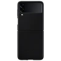 Husă pentru smartphone Samsung Galaxy Flip3 Samsung/ Back/ Piele/ Black photo 4