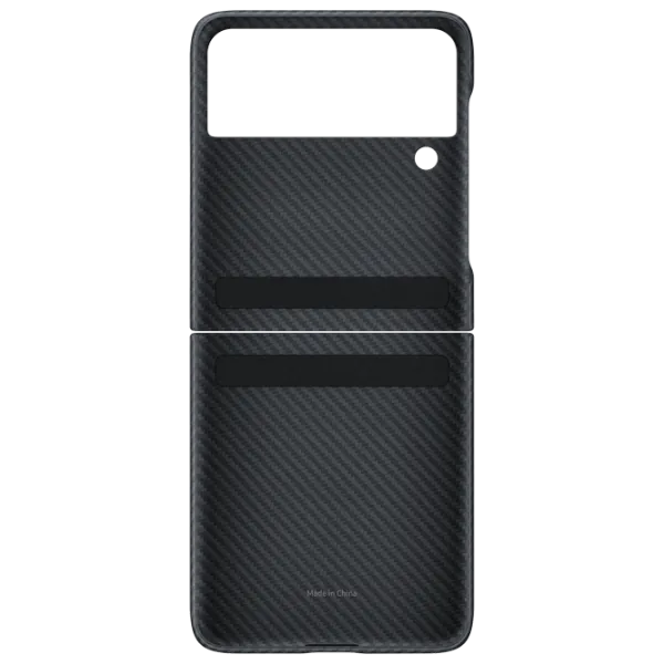 Чехол для смартфона Samsung Galaxy Flip3 Samsung/ Back/ Арамид/ Черный photo 2