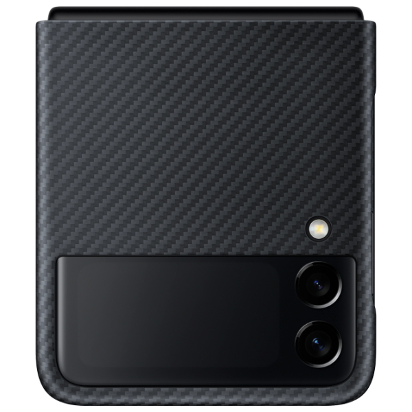 Чехол для смартфона Samsung Galaxy Flip3 Samsung/ Back/ Арамид/ Черный photo 3