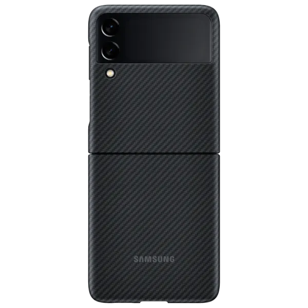 Чехол для смартфона Samsung Galaxy Flip3 Samsung/ Back/ Арамид/ Черный photo 4