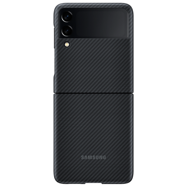Чехол для смартфона Samsung Galaxy Flip3 Samsung/ Back/ Арамид/ Черный photo 4